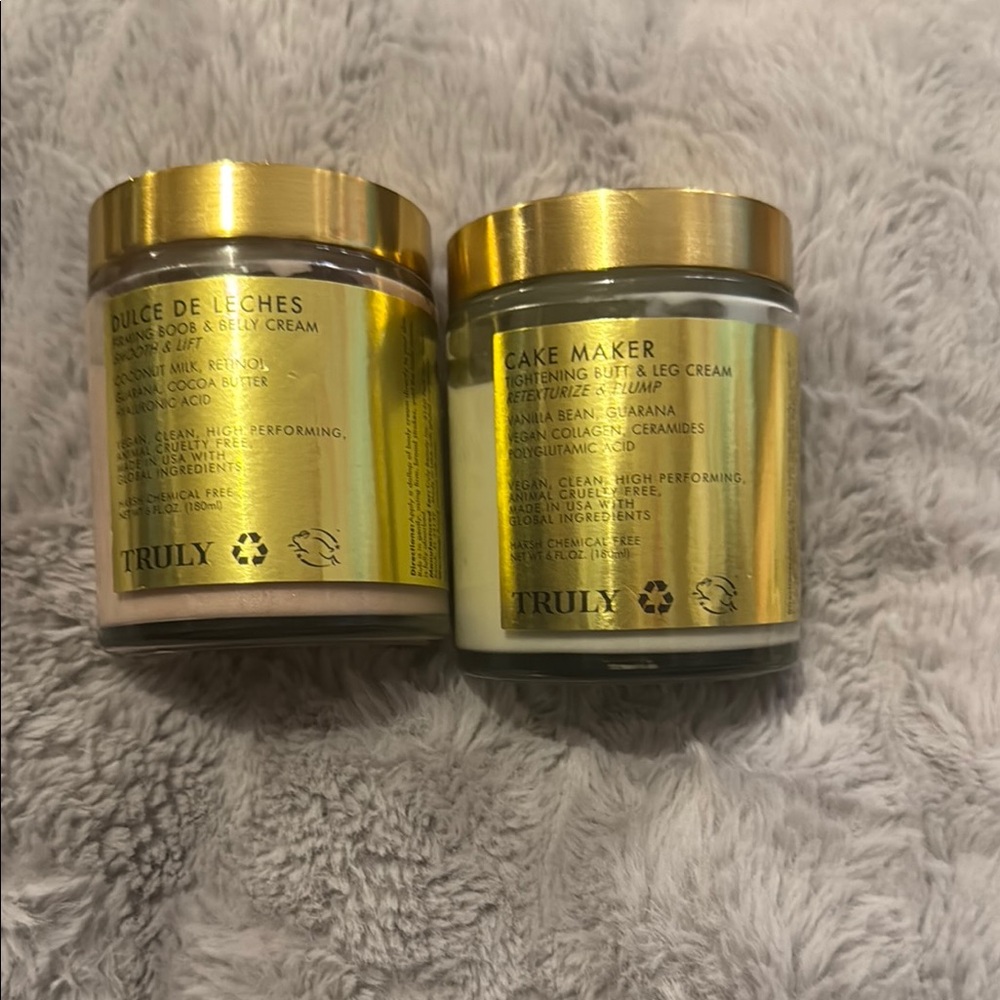 TRULY Skincare Moisturizer Set - Gold and Yellow